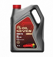 МАСЛО МОТОРНОЕ 5W40 S-OIL 7 RED #9 SP (4л)